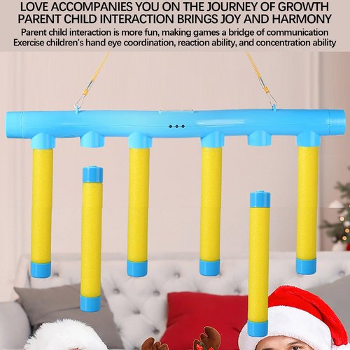 Drop The Stick Game, Catch All Drop Sticks Game, Hand Eye Coordination Training, Reflex Challenge Game, Hand Eye Coordination Reaction Training Toy, 3 Adjustable Speed Catching Game (A)