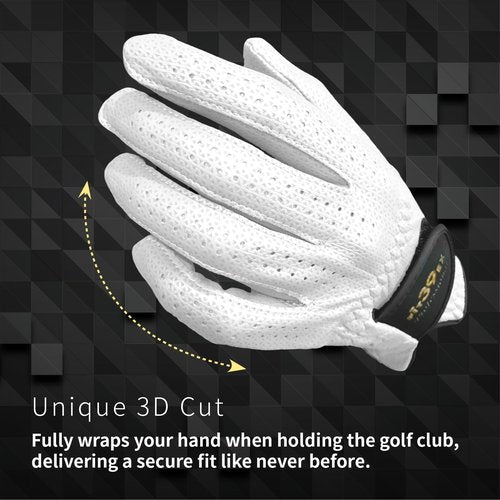 FIT39EX Fit39 Professional Glove (Black, 25, Left)