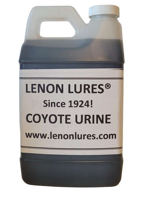 Lenon's Urine Choose from Bear, Bobcat, Coyote, Mink, Red Fox, Wolf Urine - 4 oz to Gallon Sizes - Since 1924 (Coyote Urine, Half Gallon)