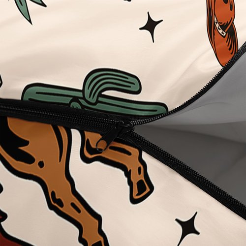 lneffble Cowboy Sleeping Bag for Kids Camping，Suitable for Children Boys and Girls Portable, Waterproof, Compact and Lightweight, Great for Outdoor Camping, Backpacking and Hiking