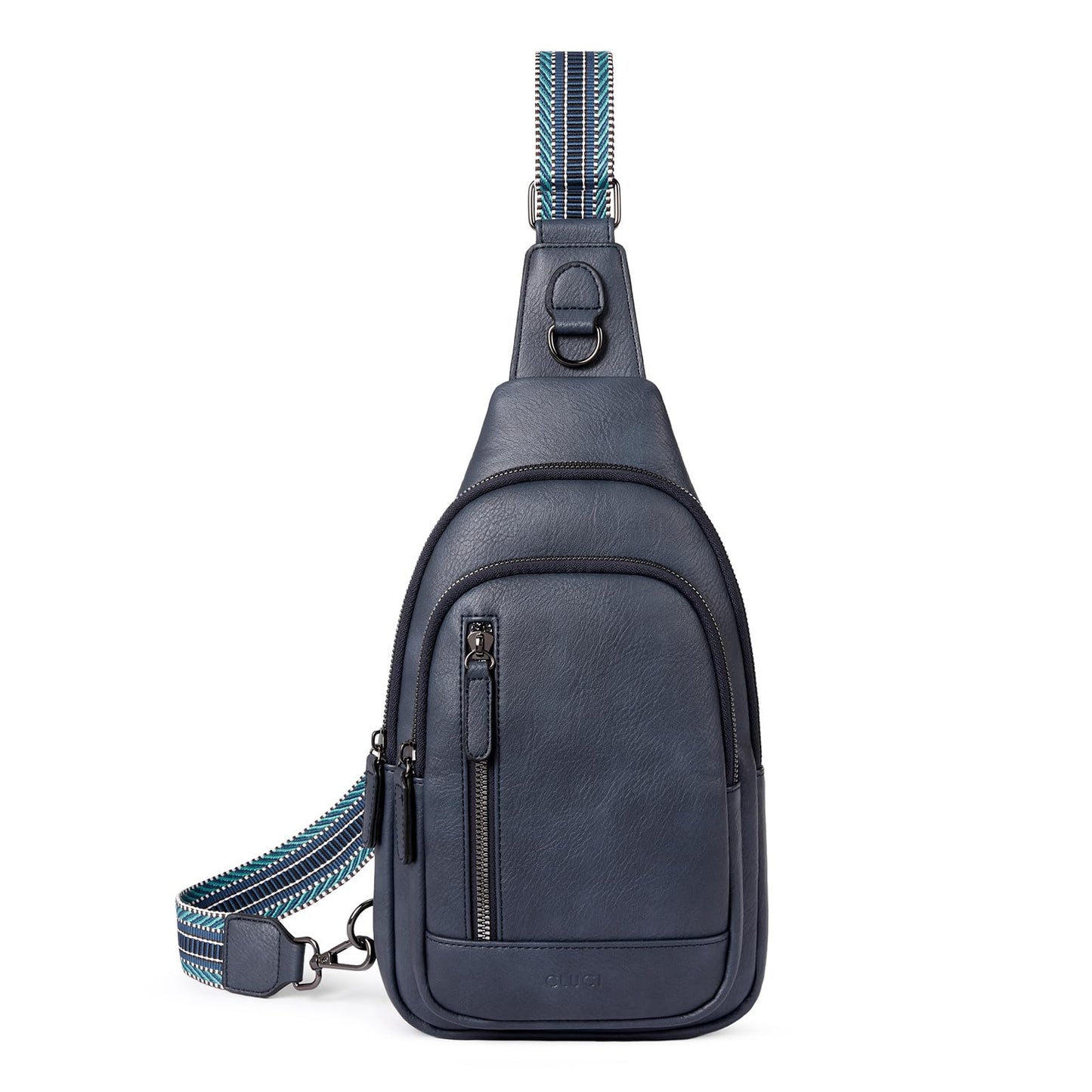 CLUCI Crossbody Bags for Women Men,Leather Sling Bag Cross Body Backpack for Woman Gifts for Women Birthday Unique