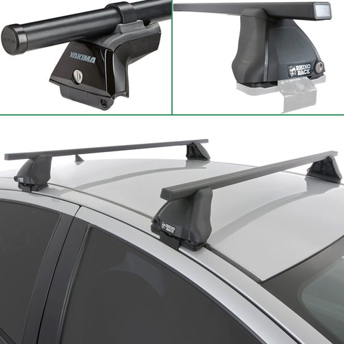 Round Roof Rack Pads Crossbar Surfboard Longboard Kayak SUP Surf for Round or Square Cross Bars (19")