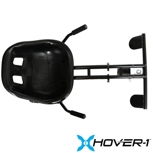 Hover-1 Buggy Hoverboard Attachment Compatible with Most 6.5" & 8" Electric Hoverboards, Hand-Operated Rear Wheel Control, Adjustable Frame & Straps, Easy Assembly & Install Hoverboard Go Kart