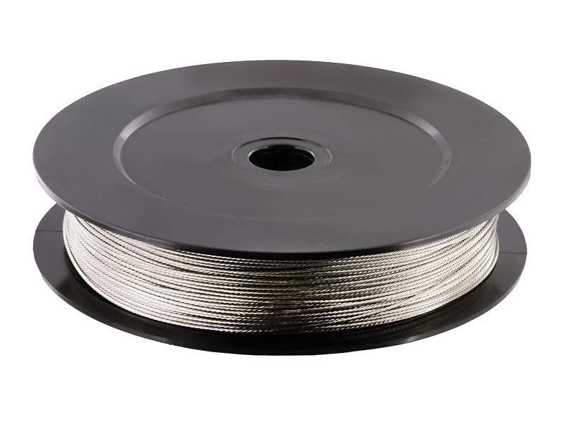 Scotty 2401K Premium Stainless Steel Downrigger Cable 300 ft - 180 lb Test