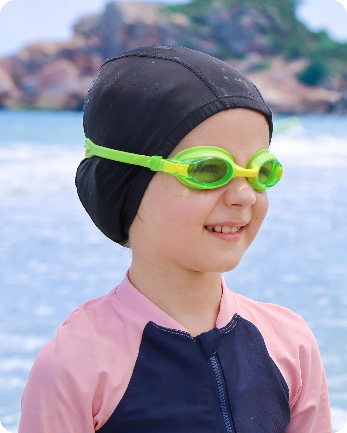 findway Kids Swim Goggles, Kids Swimming Goggles Anti-fog No Leaking Girls Boys for Age 3-12