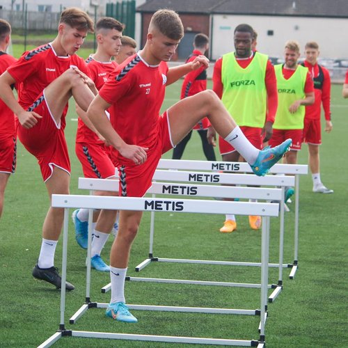 METIS Alloy Hurdles [Junior/Senior] - Adjustable Track and Field Equipment | Packs of 1, 5 or 10 (Pack of 5, Senior)