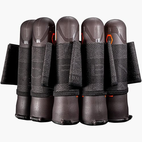Carbon Paintball CRBN Harness Strapless 5+8 Pod Pack - Black Heather (Small/Medium)