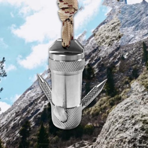 Lljsszr Stainless Steel Grappling Hook Climbing Claw Auxiliary Tool, 3 Claw