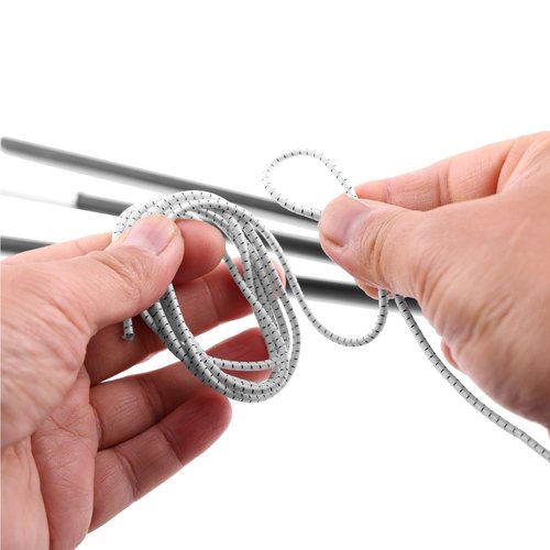 Coghlan's Replacement Shock Cord Kit, Durable Elastic Bungee Cord for Tent Pole Repair, Stretchable 0.09 Inches Diameter, 18 Ft Length for Camping, Hiking, and Outdoor Gear Maintenance