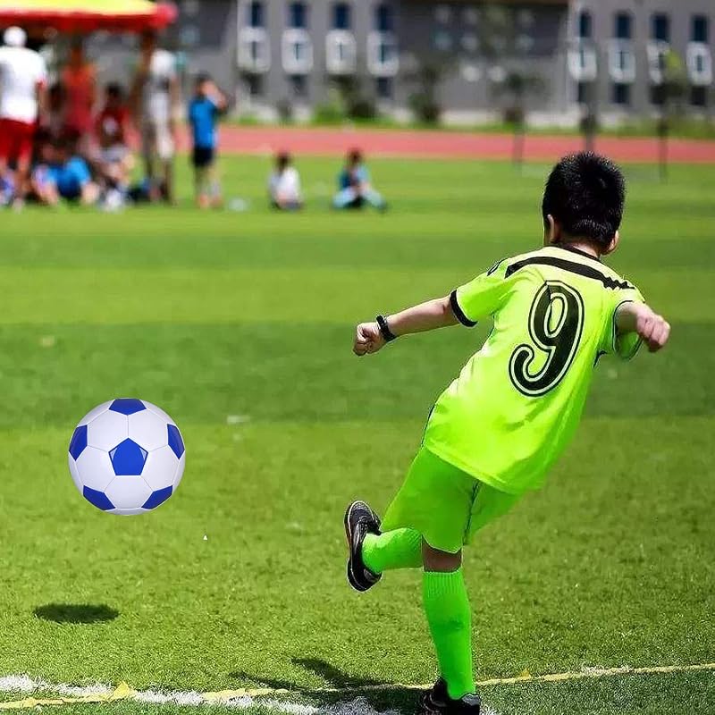 Soccer Ball Size 3 Classic PU Anti-Explosion, Indoor/Outdoor Training, Includes Pump