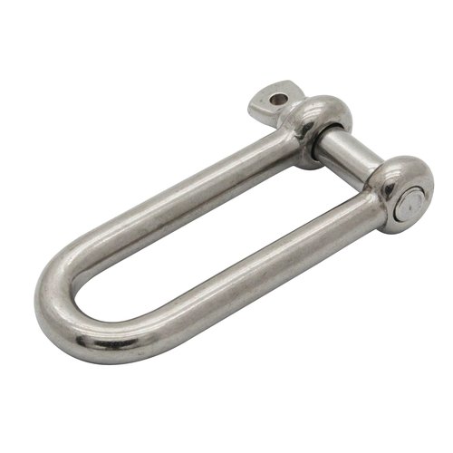 Extreme Max 3006.8207.2 BoatTector Stainless Steel Long D Shackle - 3/8", 2-Pack