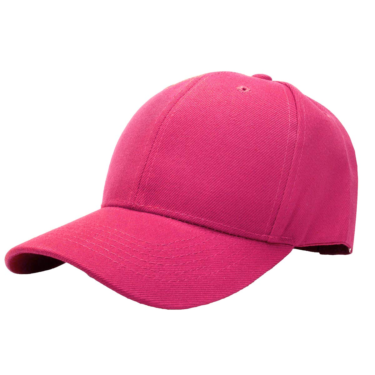 Falari Baseball Cap Adjustable Size for Running Workouts and Outdoor Activities All Seasons (1pc Hot Pink)