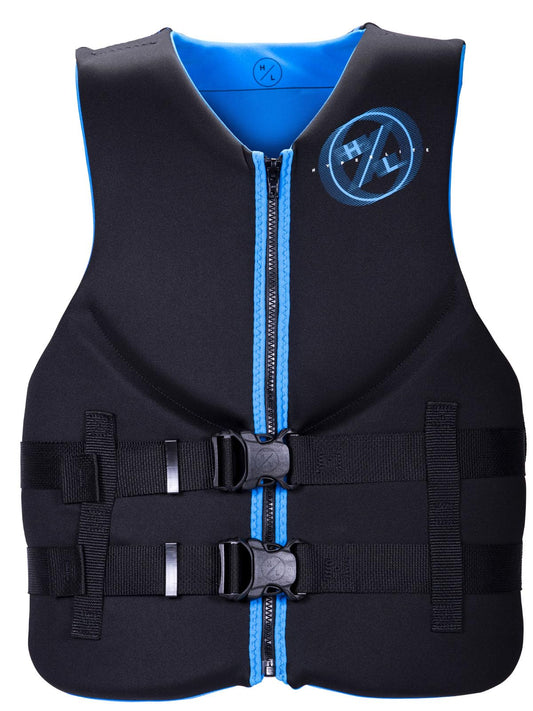 HyperLite Men's Indy Life Jacket - US Coast Guard Approved Level 70 Buoyancy Aid, Great for Any Water Sports Activity Including Boating, Paddle & Swimming - Large