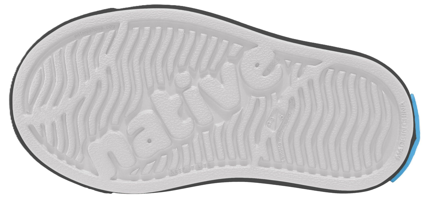 Native Shoes Unisex-Kids Jefferson Sneakers, Cloud Grey/Dublin Grey, 13 Little Kid