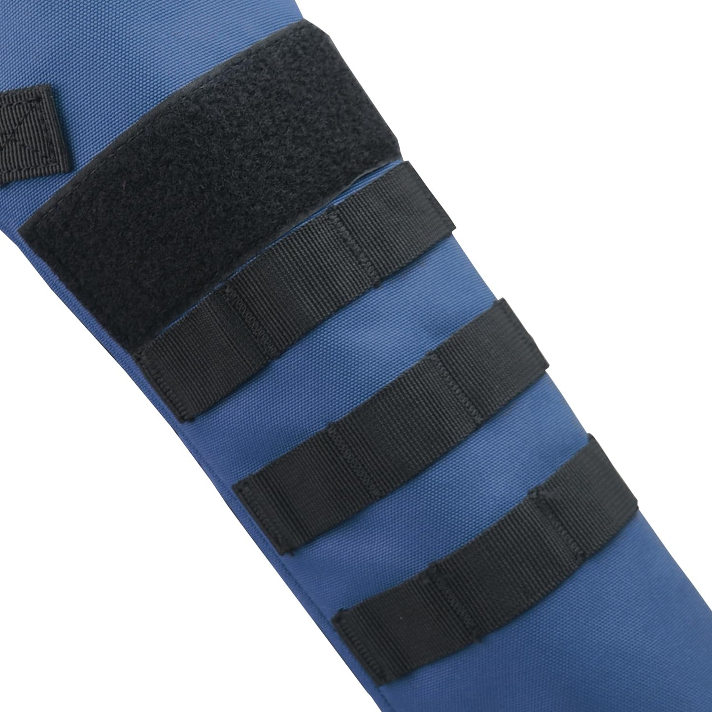 KRATARC Archery Lightweight Back Arrow Quiver Dual Use Foldable Compact Hip Arrows Bag with Molle System Hanged for Target Shooting (Blue, Hold 18~24 arrows