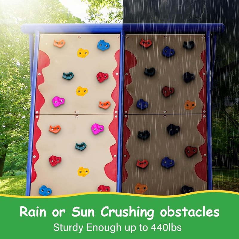 Large Size 30pcs Rock Climbing Holds Set for Kids - Trymaker