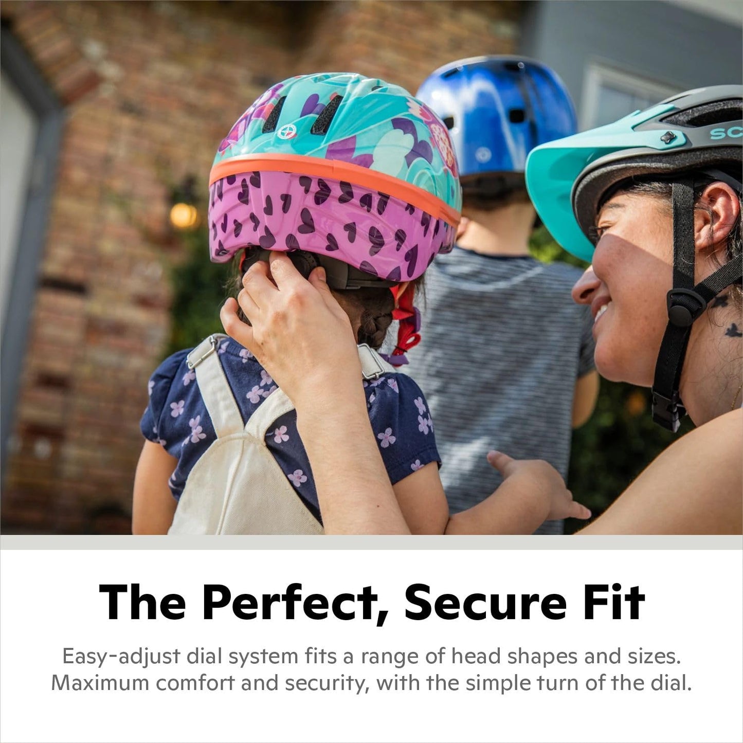 Schwinn Classic Bike Helmet for Kids, Carnival Colors, 48 - 52 cm Helmet for Kids Ages 3-5, Ultra Lightweight, Adjustable Dial, Full Coverage with Vented Airflow, Infant and Toddler Bike Helmet