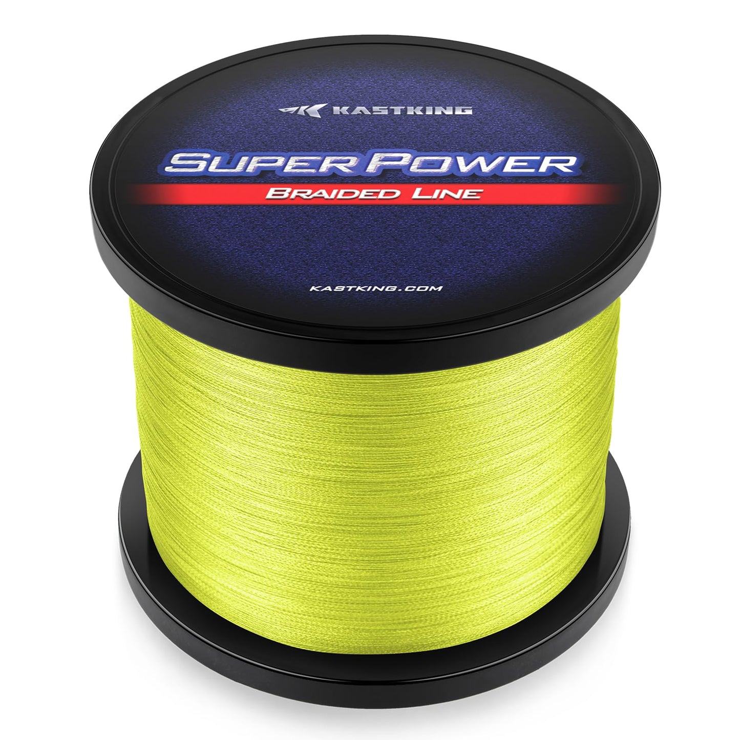 KastKing Superpower Braided Fishing Line, Yellow, 25 LB, 1097 Yds