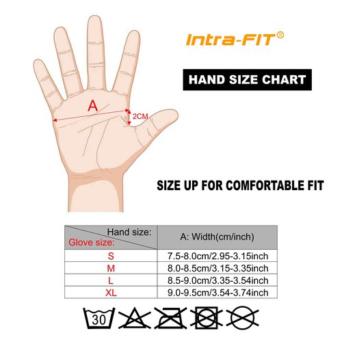 Intra-FIT Extra Grip Racquetball Glove, Quick-Dry Breathable Pickleball Gloves(Medium, Right Hand)