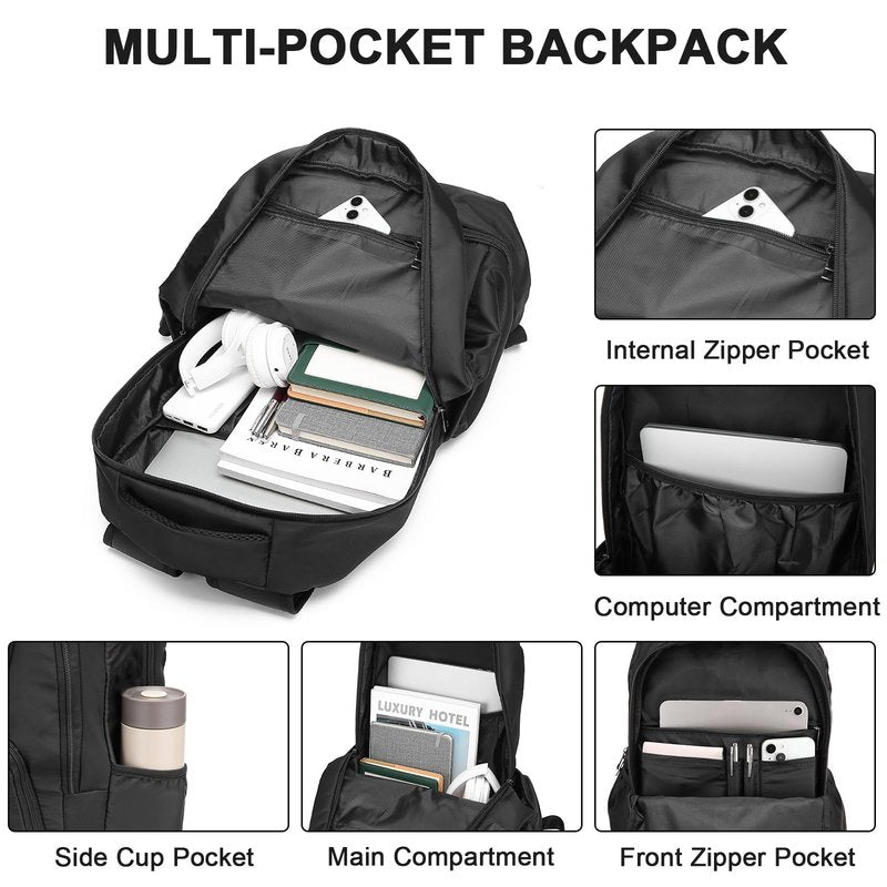 seyfocnia Gym Backpack for Men,Large Gym Bag with Shoe Compartment Lightweight Travel Workout Sports Backpack Water Resistant Carry on Backpack