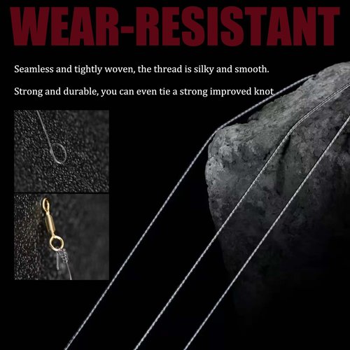 Braided Fishing line 8 Strands 328 Yards high wear-Resistant and high tensile Fishing line Suitable for Freshwater and Saltwater Fishing. The Best Choice for Fishing Giant Fish(Pink, 20LB).