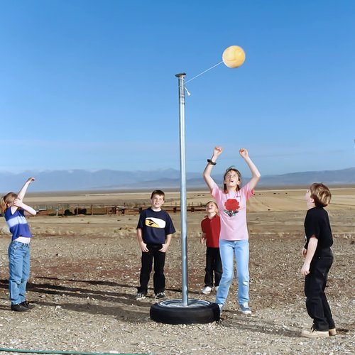 Trymaker Tetherball, Tether Balls and Rope Set, Replacement Tetherball for Kids and Adults Backyard Outdoors