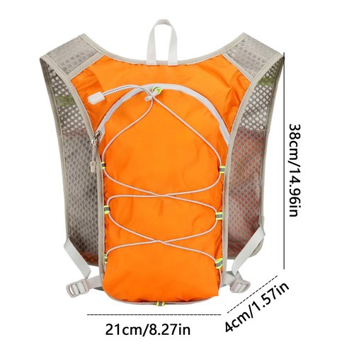 Running Hydration Vest - Water Bladder for Women & Men | Running Vest Phone Holder | Running Hydration Vest Waterproof Phone Pouch | Chest Pack Gear for Women Hiking Marathons