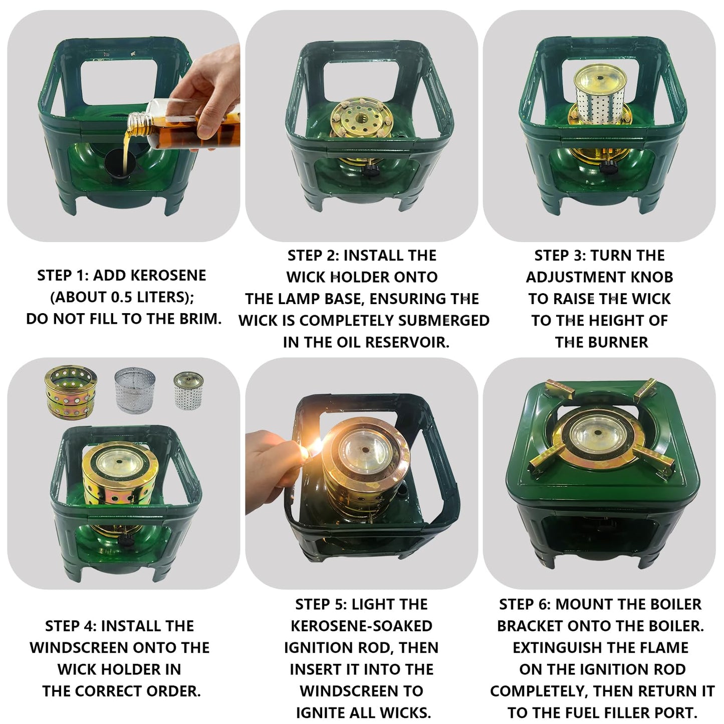 Kerosene Stove, Camping Picnic Stove, Portable Camping Diesel Alcohol Stove for Outdoor Cooking Emergency Heating Hiking Picnic Survival Gear