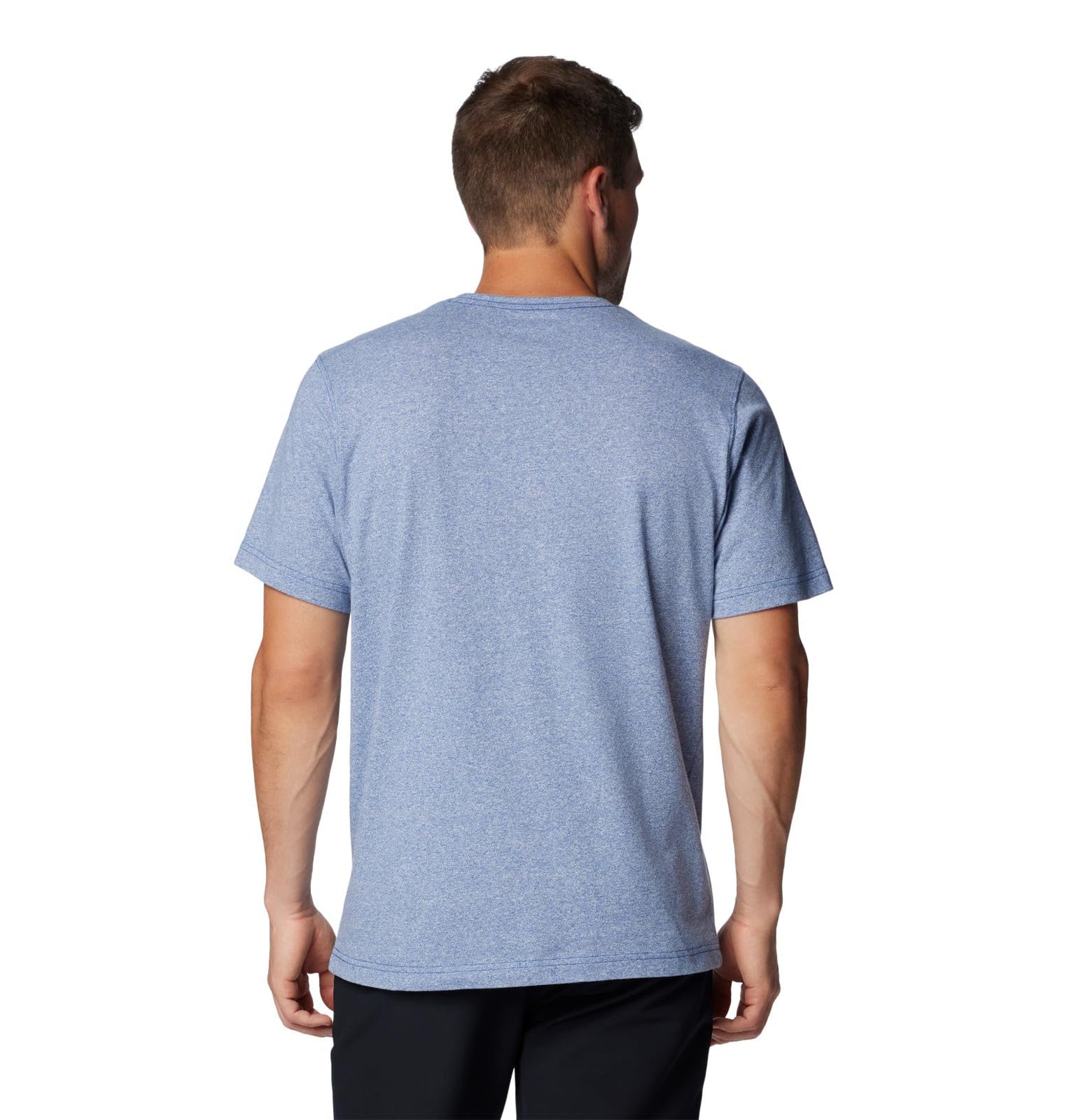 Columbia Men's Thistletown Hills Short Sleeve, Mountain Blue Heather, X-Large