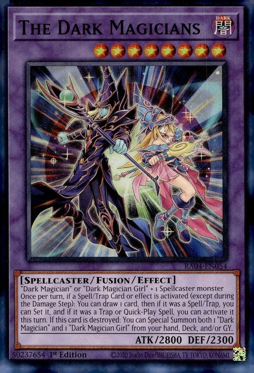 The Dark Magicians - RA04-EN054 - Super Rare - 1st Edition