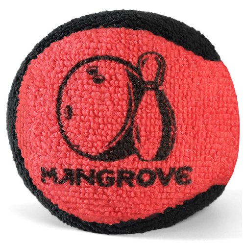 Mangrove Bowling Rosin Bag - Bowling Grip Sack for Hands, Durable Microfiber Rosin Bag, 2.5 Inch, 1-Pack, Red
