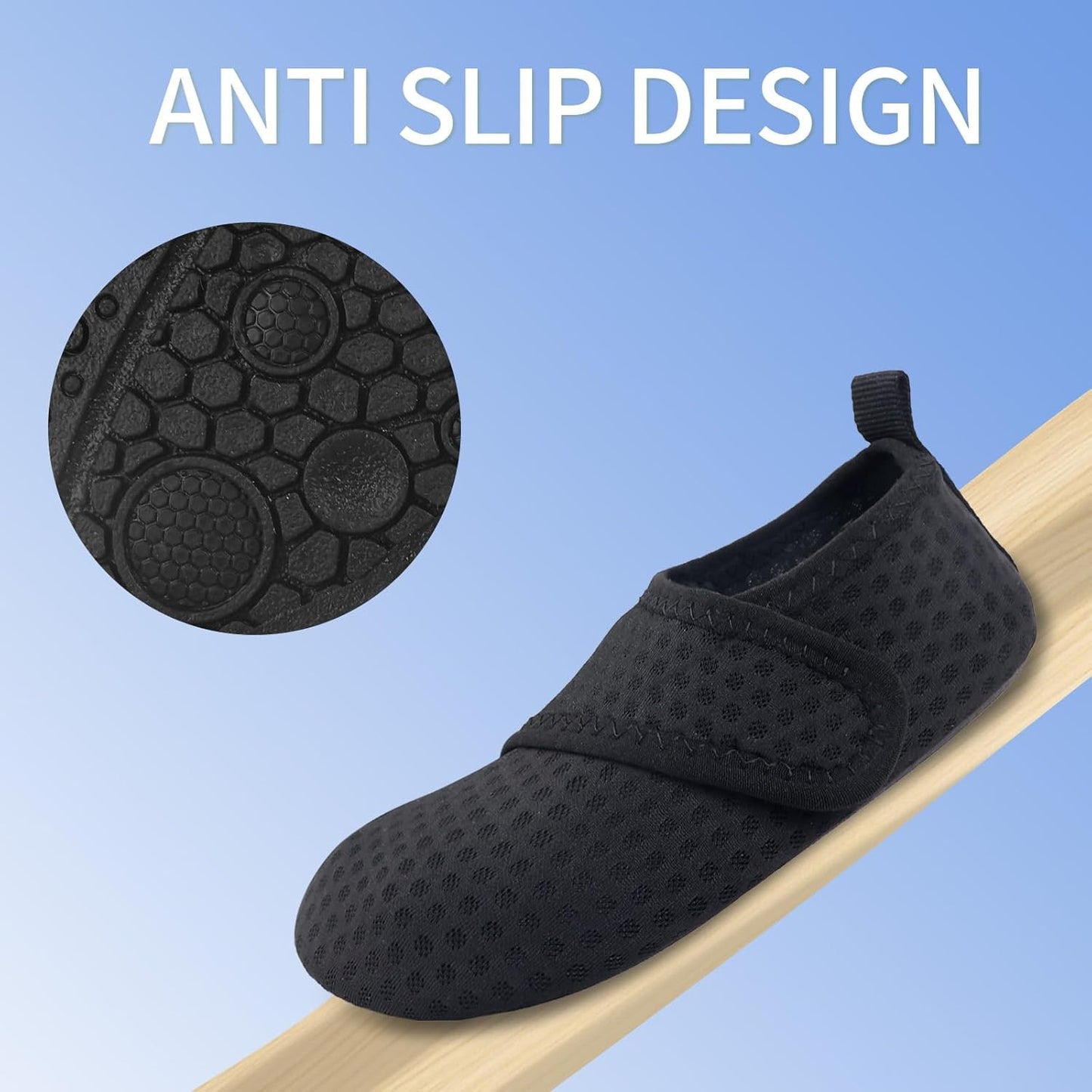 Kids Boys Girls Toddler Water Shoes,Beach Swim Non Slip Quick Dry,Barefoot Sports Aqua Socks Fast Dry for Sports Outdoor