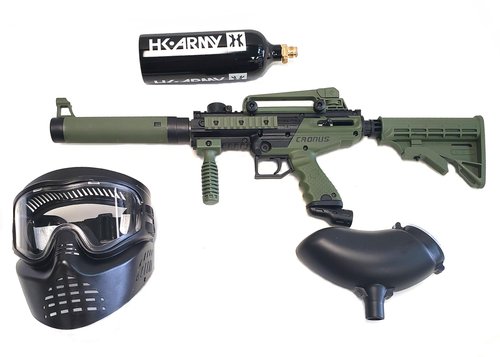 3Skull Tippmann Cronus Paintball Gun Package .68 Caliber Marker Set – Olive