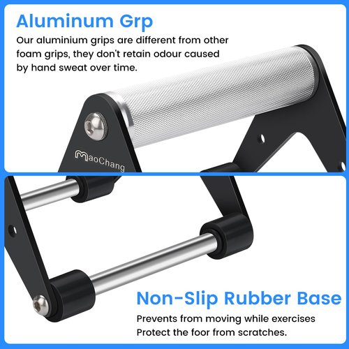 Professional Heavy duty Push Up Grips, Stainless Steel Workout Bars for Strength Training Max Load 500lbs