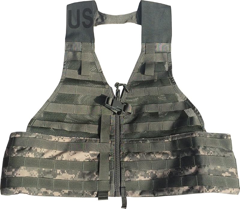 Military MOLLE II Assault Vest Carrier ACU Tactical Battle Vest