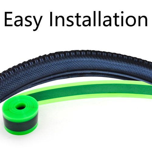 Hedume 3 Rolls Bike Tire Liner, Protects Inner Tire Tube with TPU Liner, Inner Tube Bicycle Flat Protector Compatible with 12" 16" 18" 20" 24" 26" 27.5" 29"