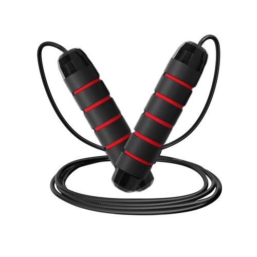 Limm Adjustable Jump Rope for Workout - All-Purpose Exercise Jump Rope Kids & Adults Love with Tangle-Free, Comfortable Foam Handles - Best Slimming, Cardio & Endurance Training