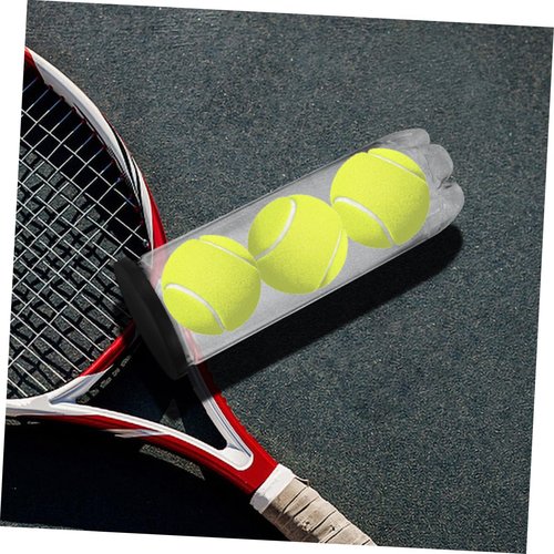 Outanaya Clear Tennis Balls Container with Lid Durable Organizer for Daily Sports Supplies Lightweight Easy to Carry for Storage and Transporting Tennis Balls
