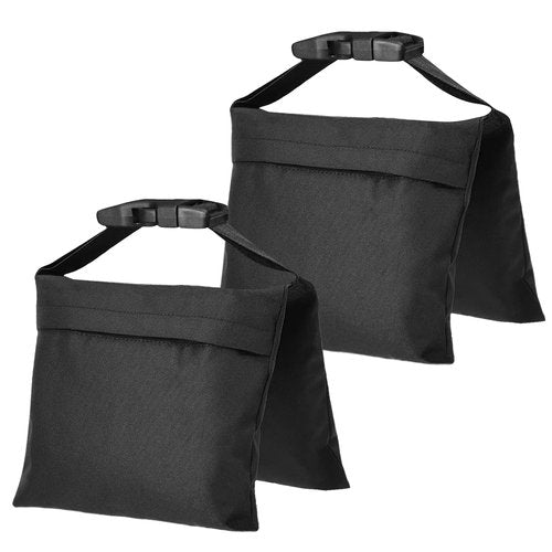 Wiseek 2 Pack Sandbags - Sand Bags for Weight with 4 PE Bags and Max Load Capacity of 15 lb, Sand Bags for Baseball Net, Batting Net, Golf Net, Football Net, Baseball Base