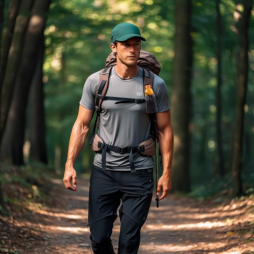 FIOTCEL Ultralight MOLLE-Compatible Shoulder Strap Water Bottle Holder – Multi-Purpose Hydration Pack Attachment for Hiking, Cycling & Travel (Black)