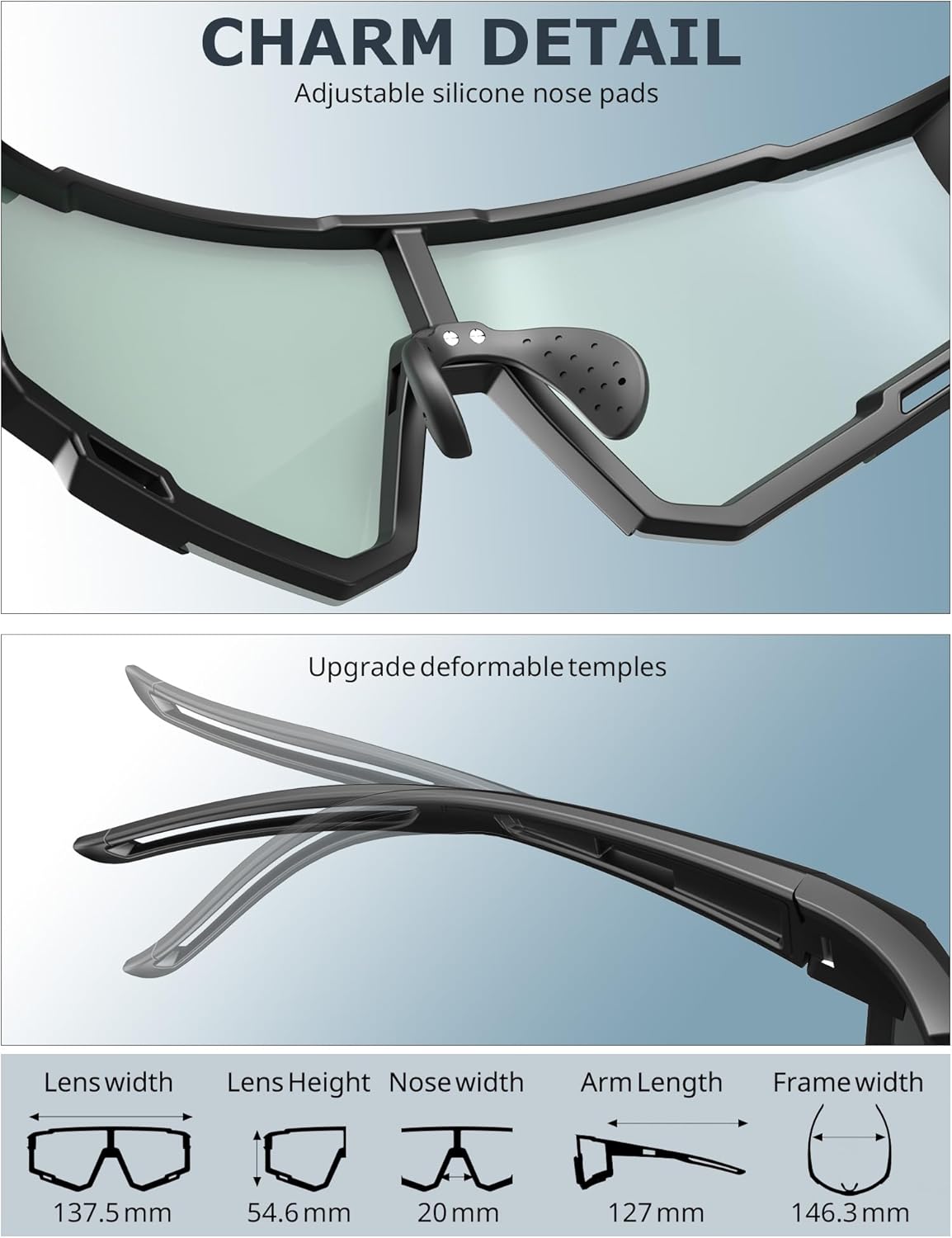 KALIYADI Sports Sunglasses-Men Polarized-Mens-Sunglasses Women: Running Sun Glasses with UV400 for Fishing Cycling