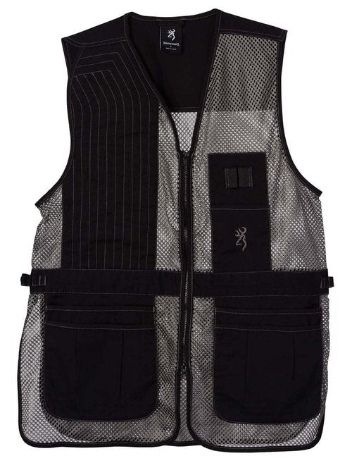 BROWNING VEST,TRAPPER CREEK BLK/GREY ,L (3050269903)
