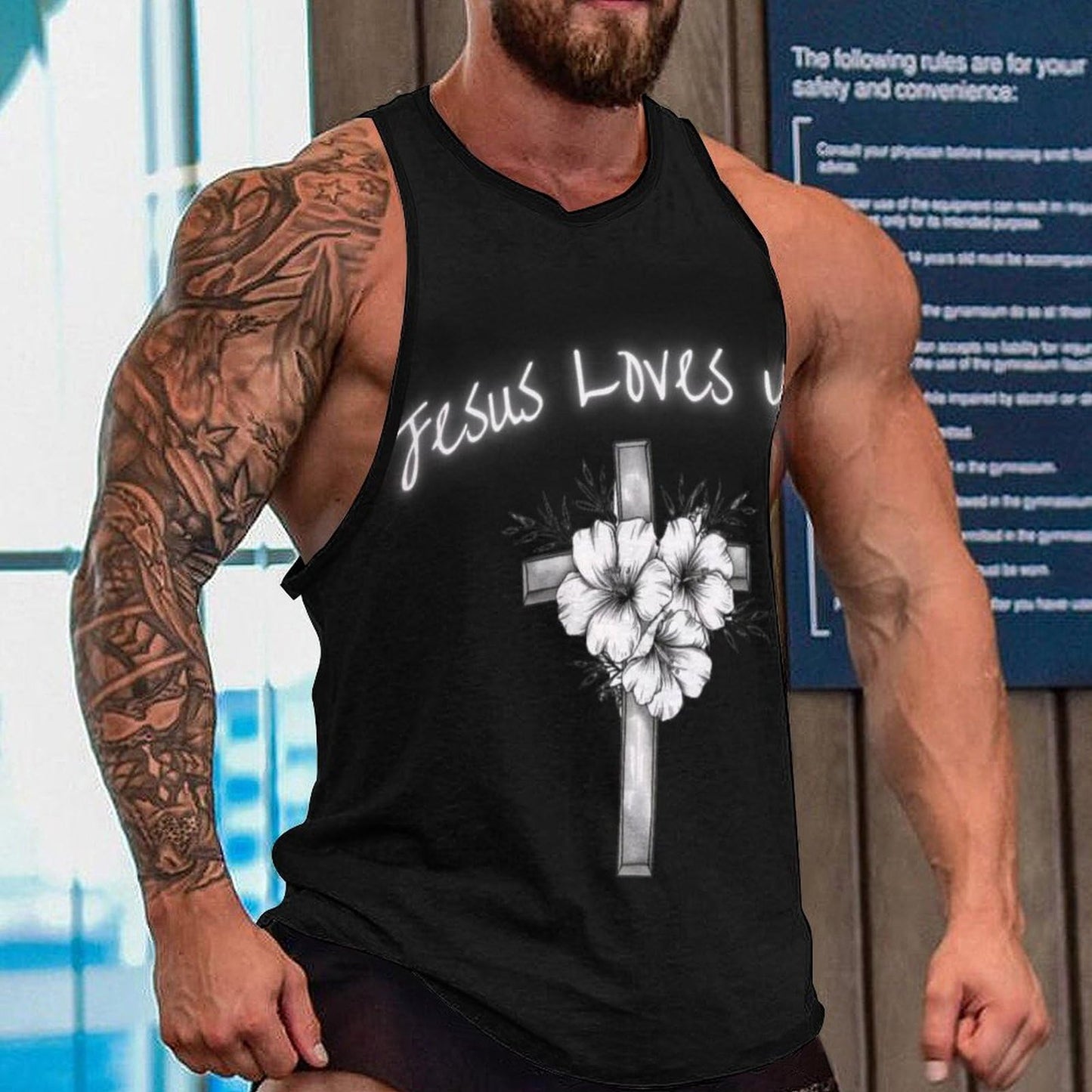 Mens Tank Top 3D Print Casual Summer Shirts Comfy Fashion Stylish Various Popular Pattern Vest in Vacation Novelty Running Tank Top,M