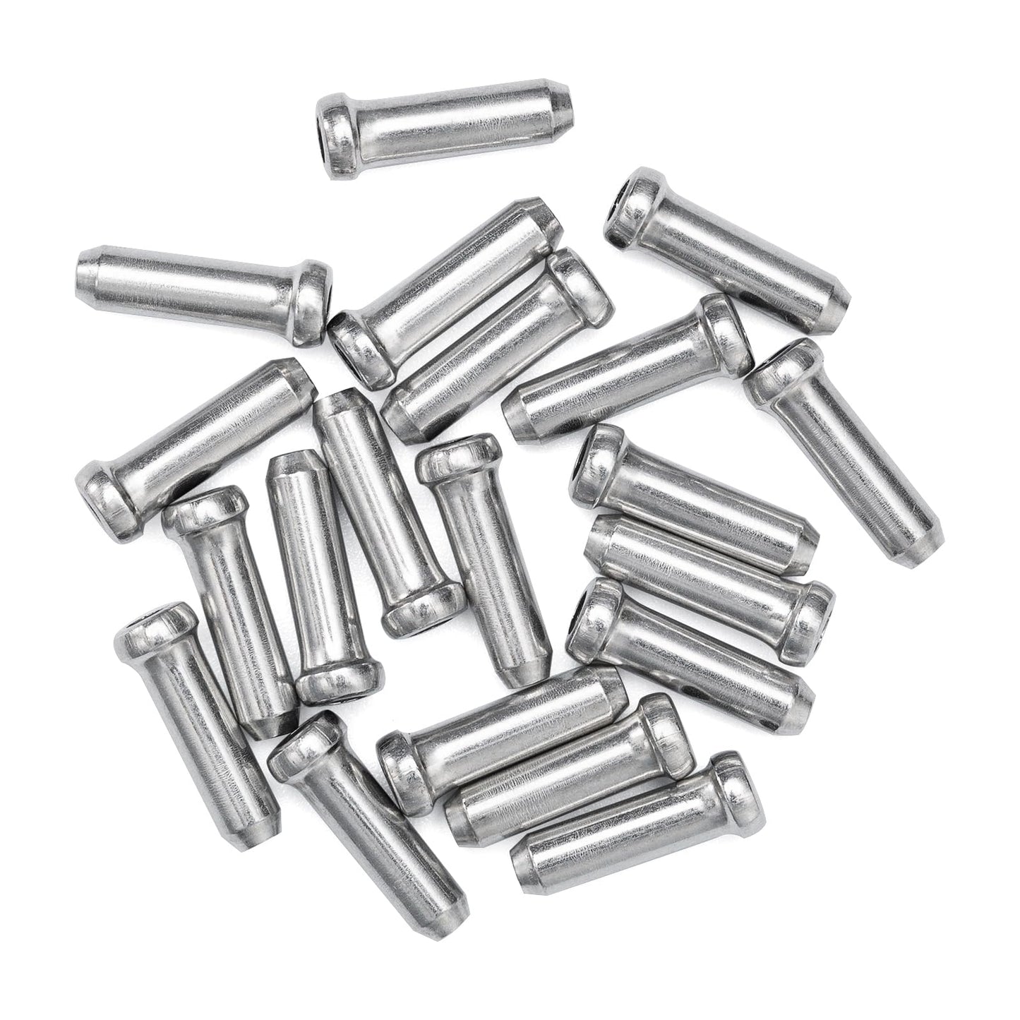 HZJD Bike Cable End Caps, Cable Caps for Bike Shift Alloy, Bicycle Brake Cables End Caps(20PCS)