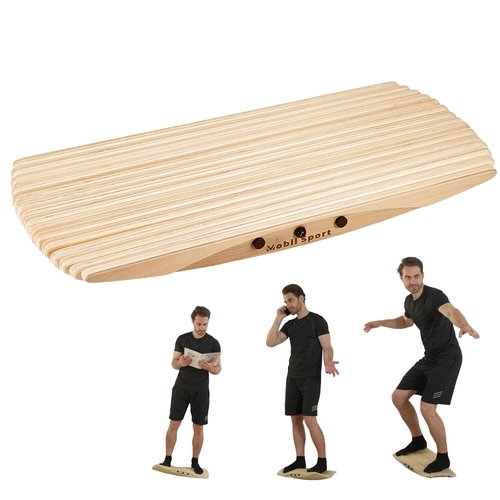 Premium 3D Ergonomic Wobble Balance Board - Office & Fitness Dual-Use, Core Trainer for Surfing, Skiing, Skateboarding & Relieving Sitting Fatigue