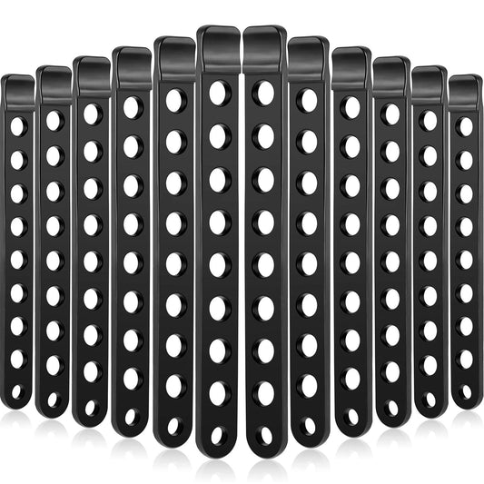 12 Pieces Bike Rack Strap Bike Wheel Stabilizer Straps Bicycle Rack Cradle Replacement Cycling Rubber Chain Compatible with Thule 534