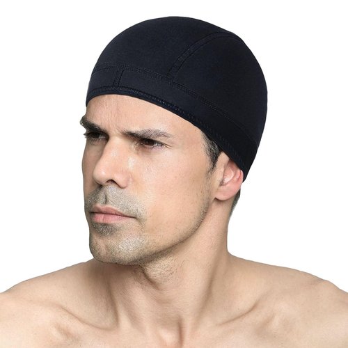 TBLUITE Neoprene Diving Scuba Hood Swim Cap for Toddler Kids Girls Boys Youth Men and Women Thermal Wetsuit Beanie 3mm Hair Clear for Swimming Surfing Windsurf