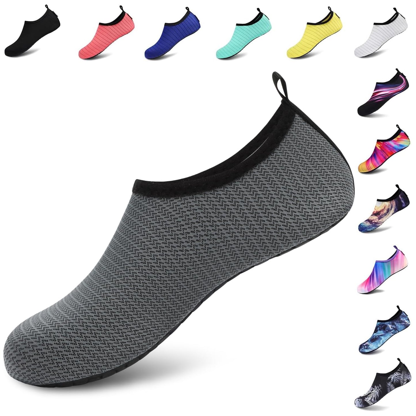 VIFUUR Water Sports Unisex Shoes Darkgrey - 9-10 W US/ 7.5-8.5 M US (40-41)