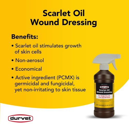 Durvet - Scarlet Oil with Sprayer - 16 oz