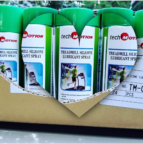 Techmotion 100% Silicone Treadmill Belt & Deck Lubricant Spray p/n TM-01309